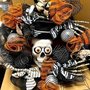 New Halloween wreath!!